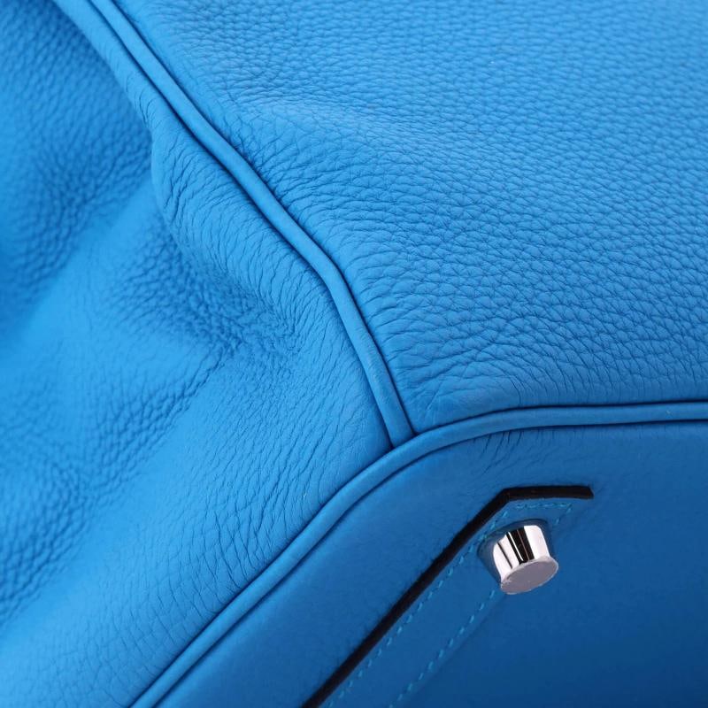Hermes Birkin Handbag Verso Togo with Palladium Hardware 30 - 8