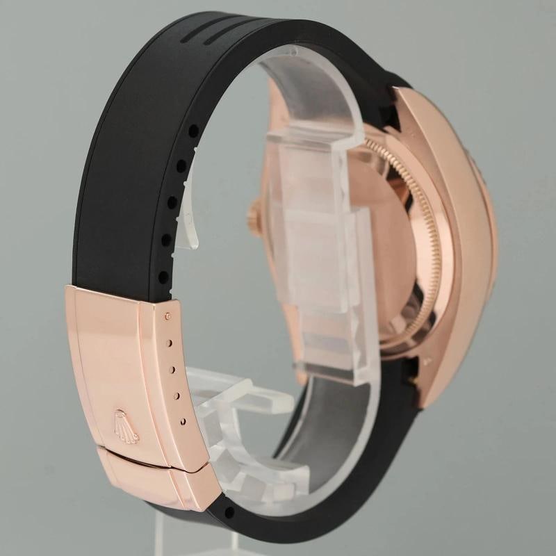 MINT ROLEX SKY DWELLER ROSE GOLD 326135 CHOCOLATE 42MM RUBBER WATCH BOX - 6