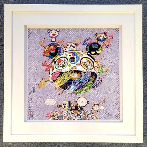 Takashi Murakami 2013 Chaos Offset Lithograph 20 x 20 Print Framed #'ed 138/300 (1 of 8)