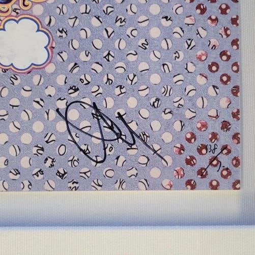 Takashi Murakami 2013 Chaos Offset Lithograph 20 x 20 Print Framed #'ed 138/300 - 3