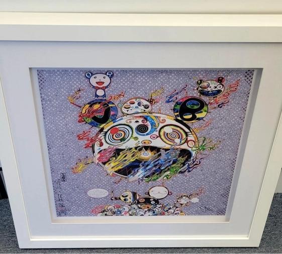 Takashi Murakami 2013 Chaos Offset Lithograph 20 x 20 Print Framed #'ed 138/300 - 7