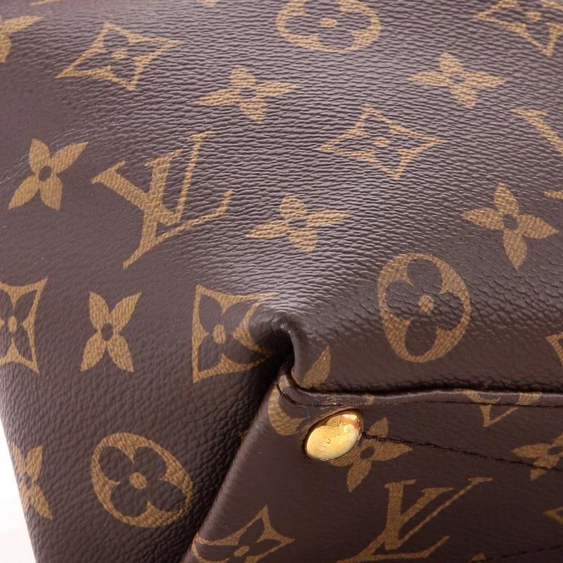 Louis Vuitton V Tote Monogram Canvas and Leather BB - 6