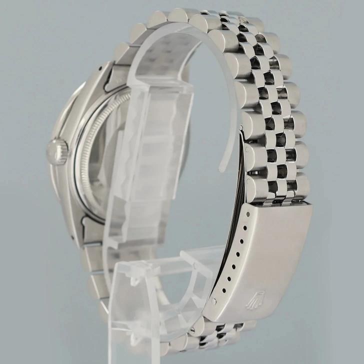 MINT Rolex DateJust 16014 Mother of Pearl Diamond Bezel Jubilee Band 36mm Watch - 4