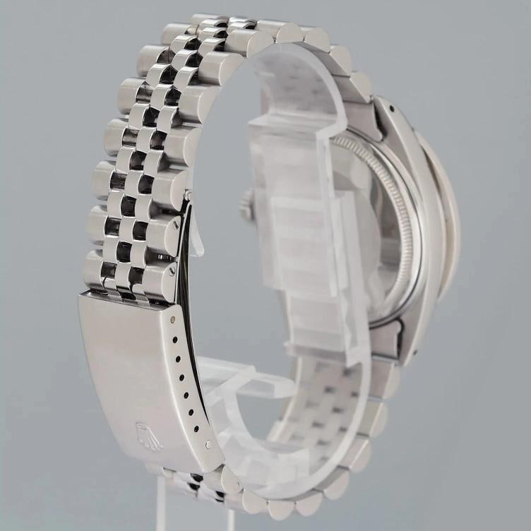 MINT Rolex DateJust 16014 Mother of Pearl Diamond Bezel Jubilee Band 36mm Watch - 6