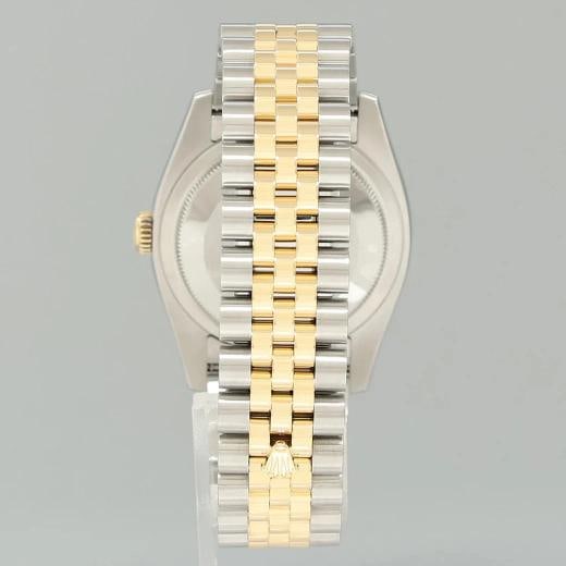 2010 MINT Rolex DateJust 116233 Jubilee Two Tone Gold Steel White Stick 36mm - 5