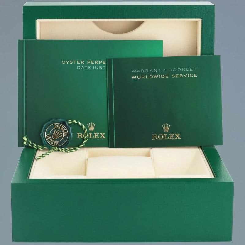 2010 MINT Rolex DateJust 116233 Jubilee Two Tone Gold Steel White Stick 36mm - 7