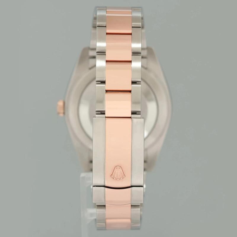 2024 NEW PAPERS Rolex DateJust 41 126331 Diamond Rose Gold Two-Tone Watch Box - 5