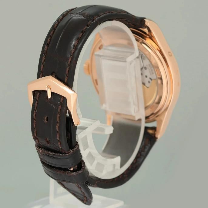PAPER MINT Patek Philippe Rose Gold Annual Calendar 5035R White Roman 37mm Watch - 7