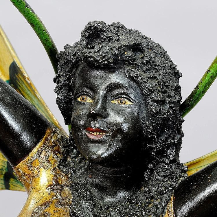 19th Century Venetian Grotto Table with Fairy Tale Elf - 11