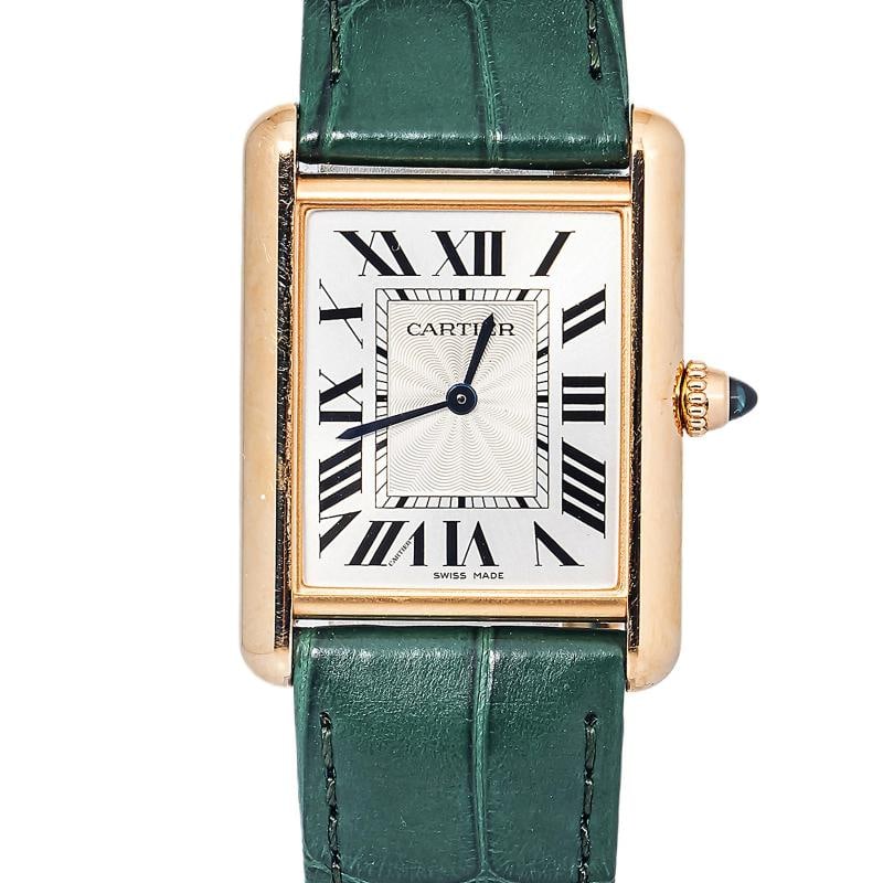Cartier Tank Louis 3816 WGTA0011 18k Rose Gold White Dial Manual Watch 25.5MM - 2