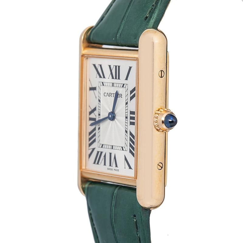 Cartier Tank Louis 3816 WGTA0011 18k Rose Gold White Dial Manual Watch 25.5MM - 3