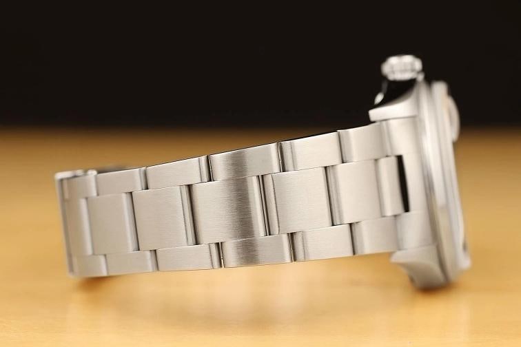 2004 PAPER ROLEX MENS DATEJUST 16200 36MM BLACK DIAL STEEL OYSTER WATCH - 9