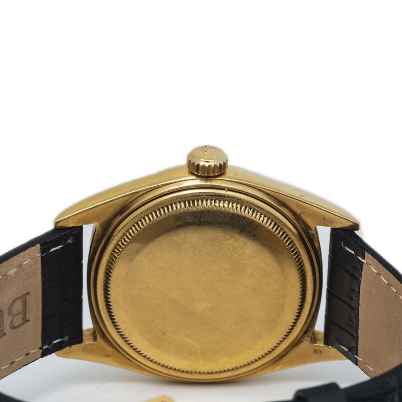 Rolex DayDate 1803 18k Yellow Gold Factory Diamond Champagne Dial Men watch 36mm - 6