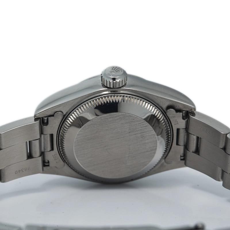 Rolex DateJust 69160 Stainless Oyster Auto White Dial Women Watch 26mm - 2