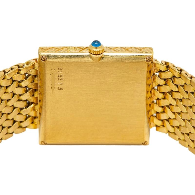 Piaget Vintage 9133P5 18K Textured Gold Manual Winding Ladies Watch 23mm - 6