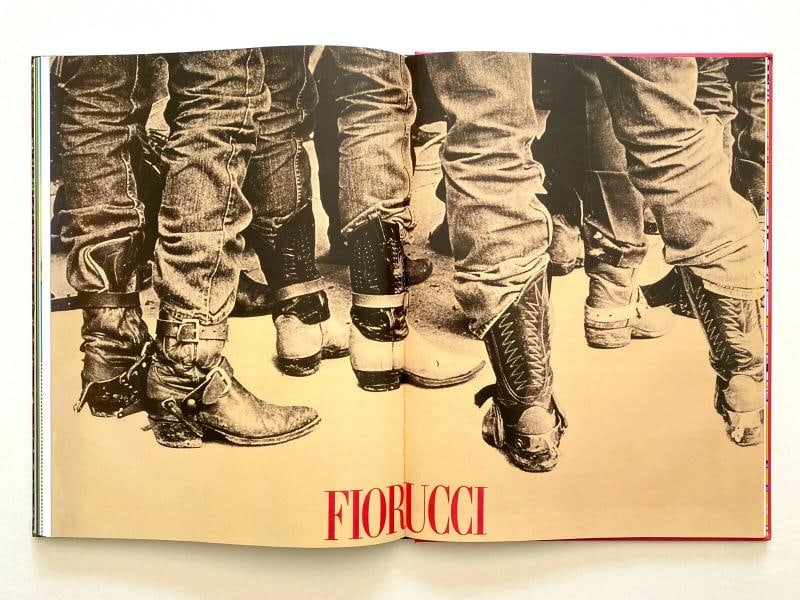 "FIORUCCI" RARE 1ST ED NEW WAVE ITALIAN FASHION COLLECTOR HARDCOVER POP ART BOOK - 10
