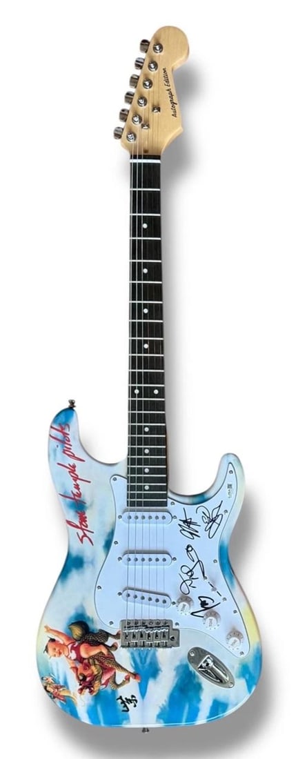 Stone Temple Pilots Signed Guitar Custom JSA COA Robert Dean DeLeo Kretz Gutt 4 - 3