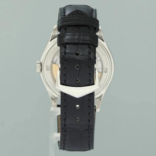 MINT Patek Philippe 5146P Platinum Annual Calendar Moon Phase 39mm Grey Watch - 5