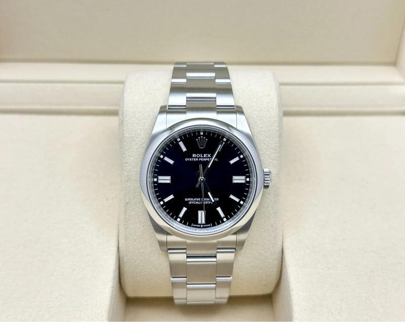 2025 Rolex Oyster Perpetual 126000 36mm Black Dial Stainless Steel Box Papers - 2