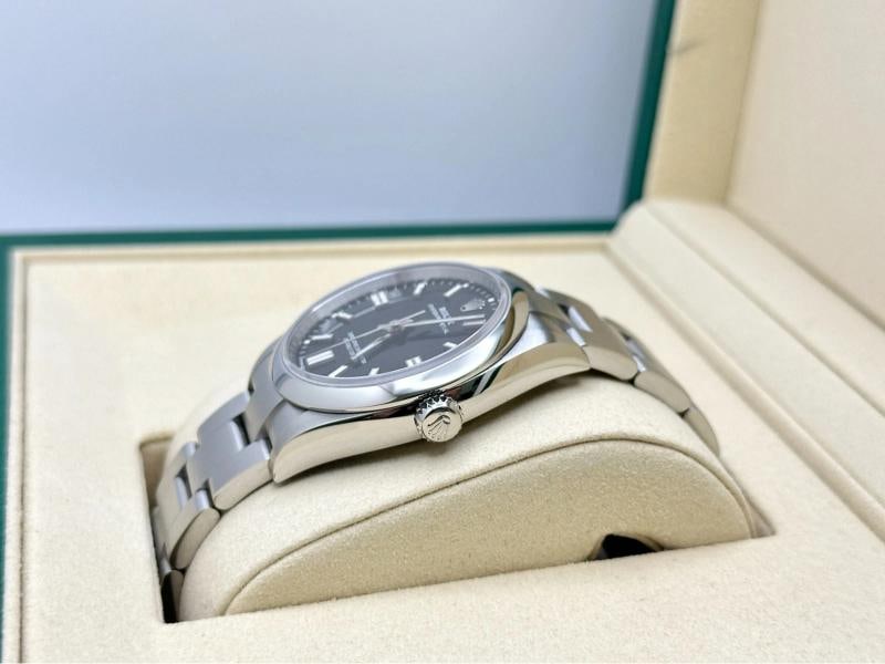 2025 Rolex Oyster Perpetual 126000 36mm Black Dial Stainless Steel Box Papers - 4