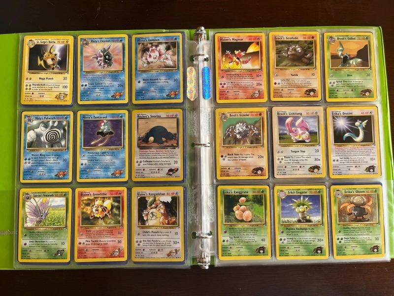 2000 Pokemon TCG: Full Complete GYM HEROES SET (132/132) - NM / MP Condition - 5