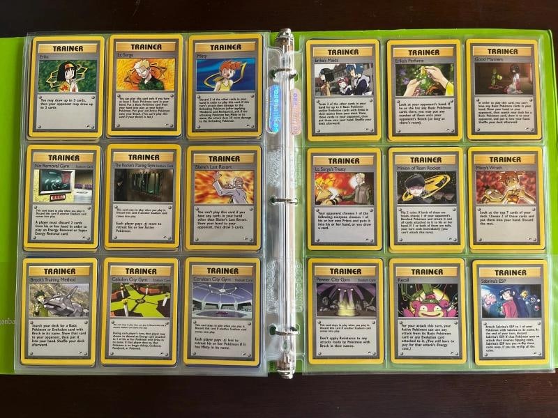 2000 Pokemon TCG: Full Complete GYM HEROES SET (132/132) - NM / MP Condition - 8