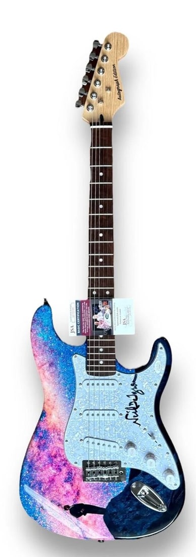 Neil DeGrasse Tyson Signed Guitar Custom 1/1 Graphics JSA COA COSMOS - 3