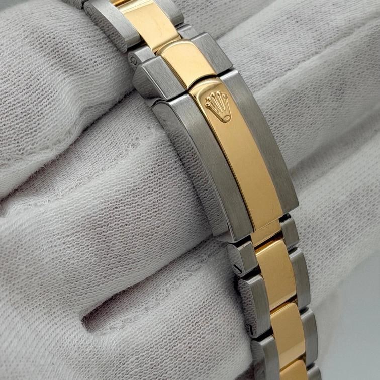 Rolex Ladies Datejust 179173 26mm Silver Diamond Dial 18k Gold Steel Box Paper - 7