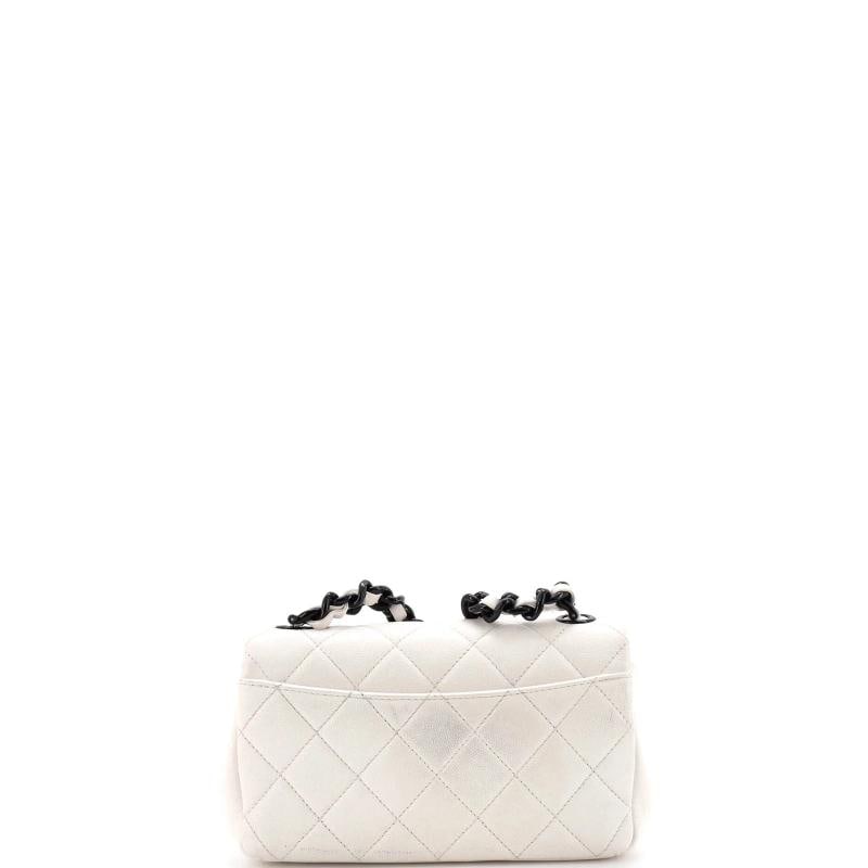 Chanel My Everything Flap Bag Quilted Caviar Small - 3
