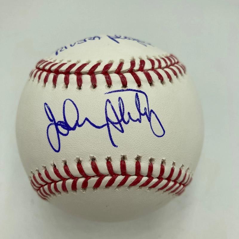 John Sterling "I Called Every Game Jeter & Rivera Played" Signed Baseball JSA - 3