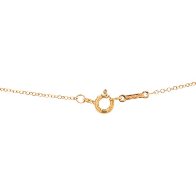 Tiffany & Co. Paloma Picasso Olive Leaf Pendant Necklace 18K Yellow Gold - 3