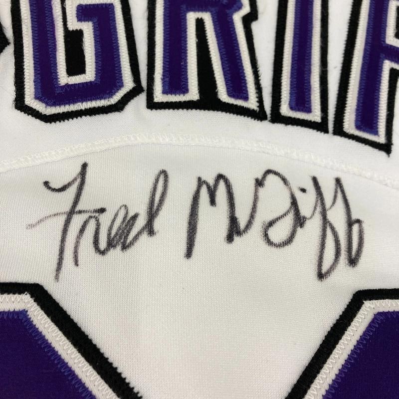 Fred McGriff Signed Game Issued Tampa Bay Devil Rays Russell Jersey JSA COA - 4