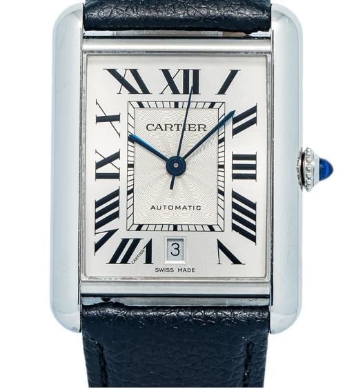 Cartier Tank Must De WSTA0040 Box & Papers Complete Silver Dial Auto Watch 31mm - 2
