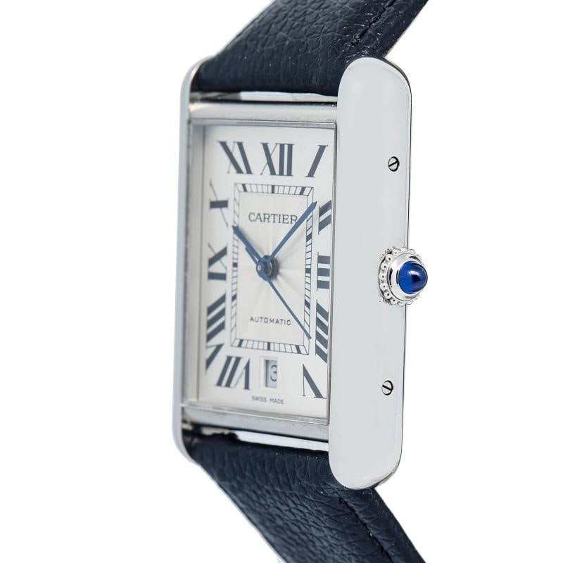 Cartier Tank Must De WSTA0040 Box & Papers Complete Silver Dial Auto Watch 31mm - 3