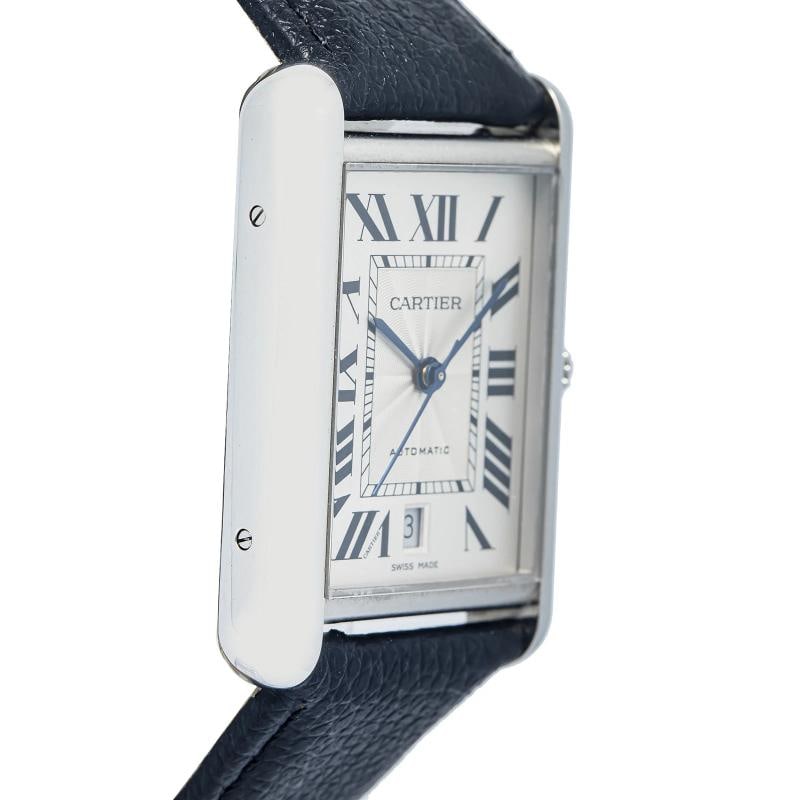 Cartier Tank Must De WSTA0040 Box & Papers Complete Silver Dial Auto Watch 31mm - 4