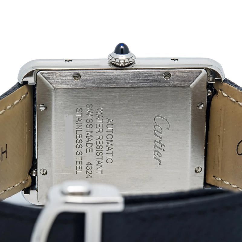 Cartier Tank Must De WSTA0040 Box & Papers Complete Silver Dial Auto Watch 31mm - 6