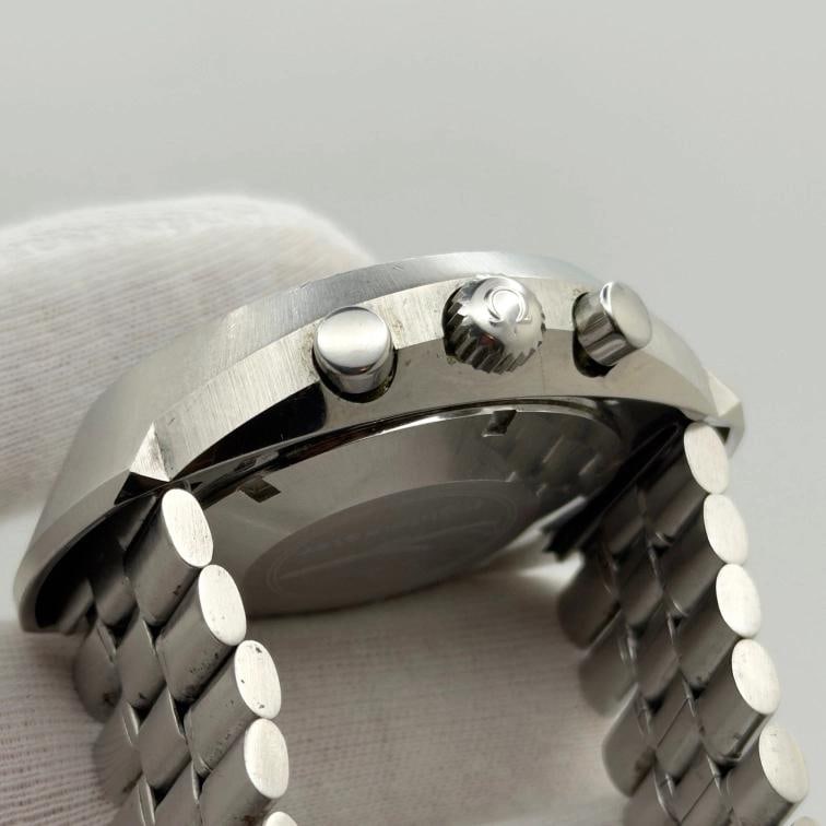Vintage Omega Flightmaster 145.013 43mm GMT Chronograph Stainless Steel - 12