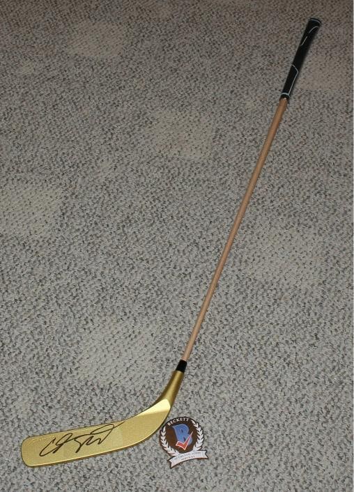 ADAM SANDLER SIGNED HAPPY GILMORE MOVIE HOCKEY STICK PUTTER 2 BECKETT COA - 8