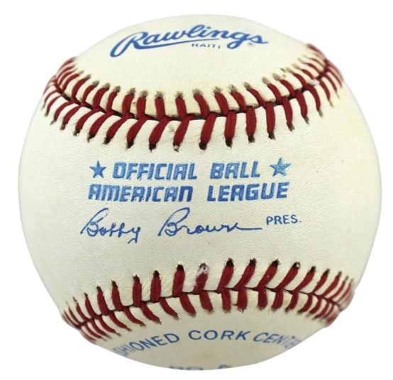 Yankees Mickey Charles Mantle Authentic Signed Oal Baseball JSA #BB32645 - 8