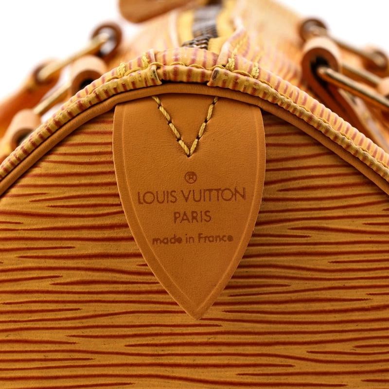 Louis Vuitton Speedy Handbag Epi Leather 30 - 7
