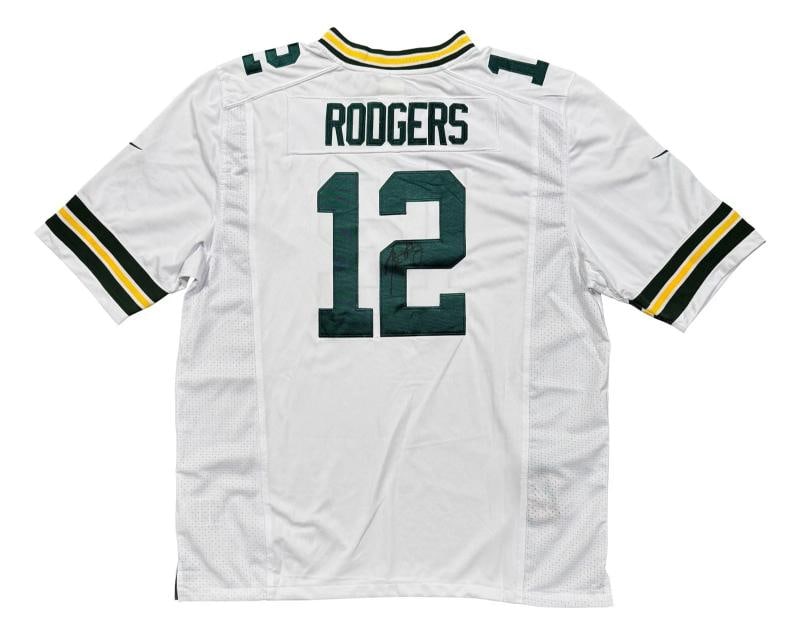Aaron Rodgers Signed Authentic Nike Green Bay Packers Jersey JSA COA (1 of 4)