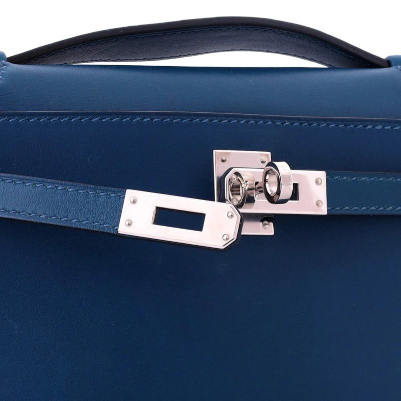 Hermes Kelly Pochette Swift - 7