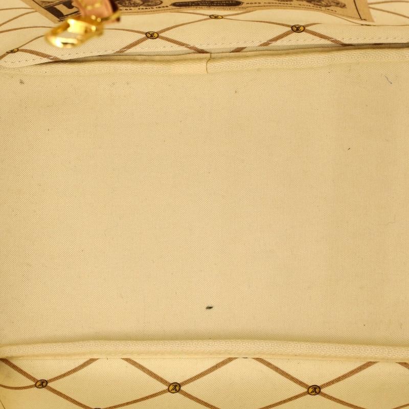 Louis Vuitton Neverfull NM Tote Limited Edition Summer Trunks Monogram Canvas MM - 6