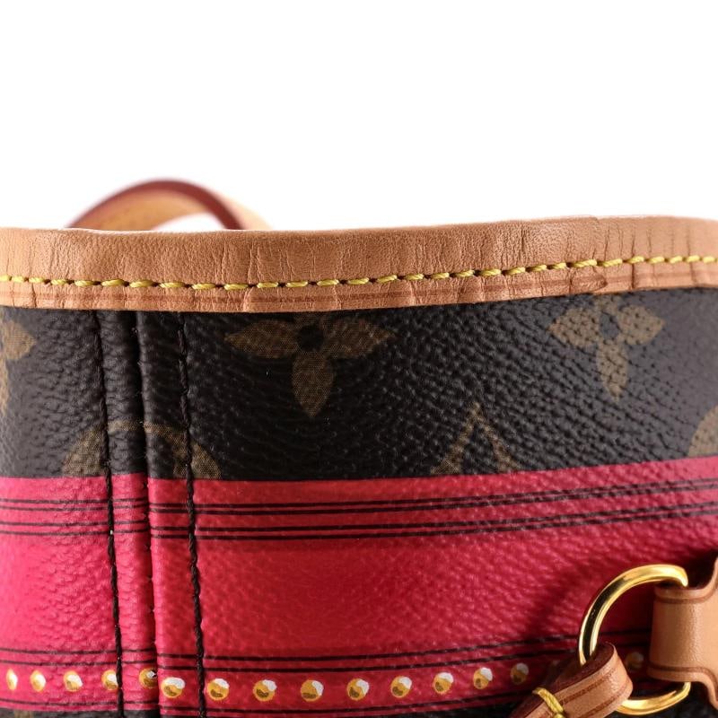 Louis Vuitton Neverfull NM Tote Limited Edition Summer Trunks Monogram Canvas MM - 7