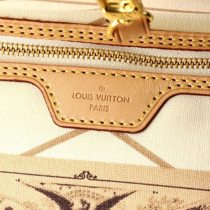 Louis Vuitton Neverfull NM Tote Limited Edition Summer Trunks Monogram Canvas MM - 8