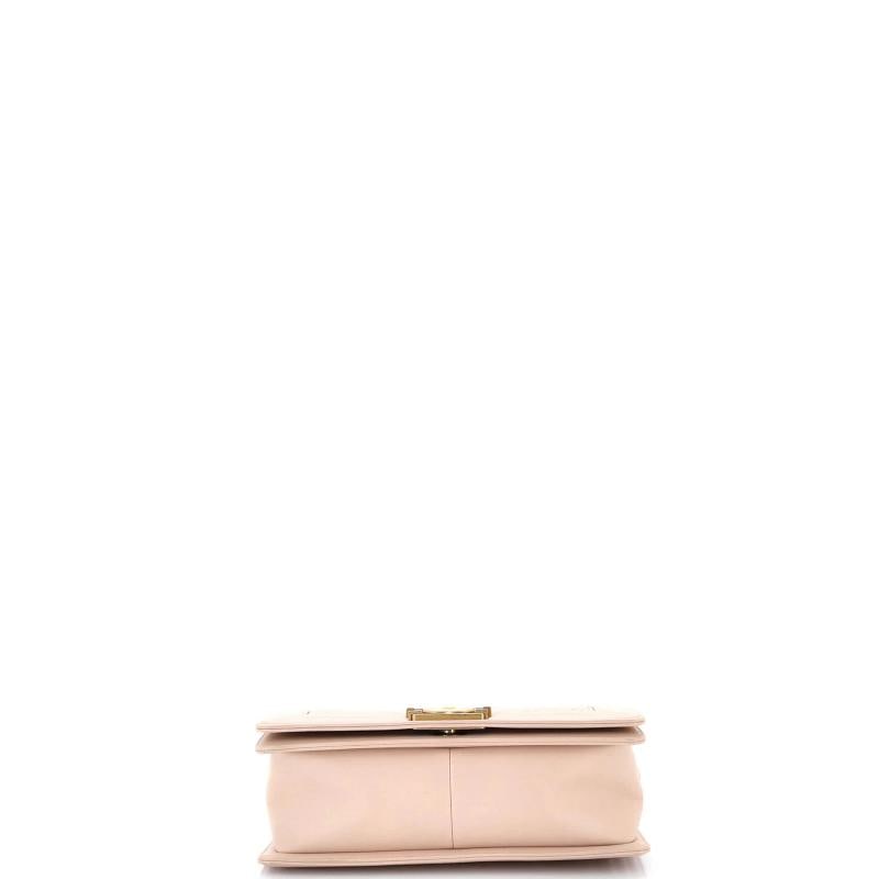 Chanel Boy Flap Bag Chevron Caviar and Calfskin Old Medium - 4