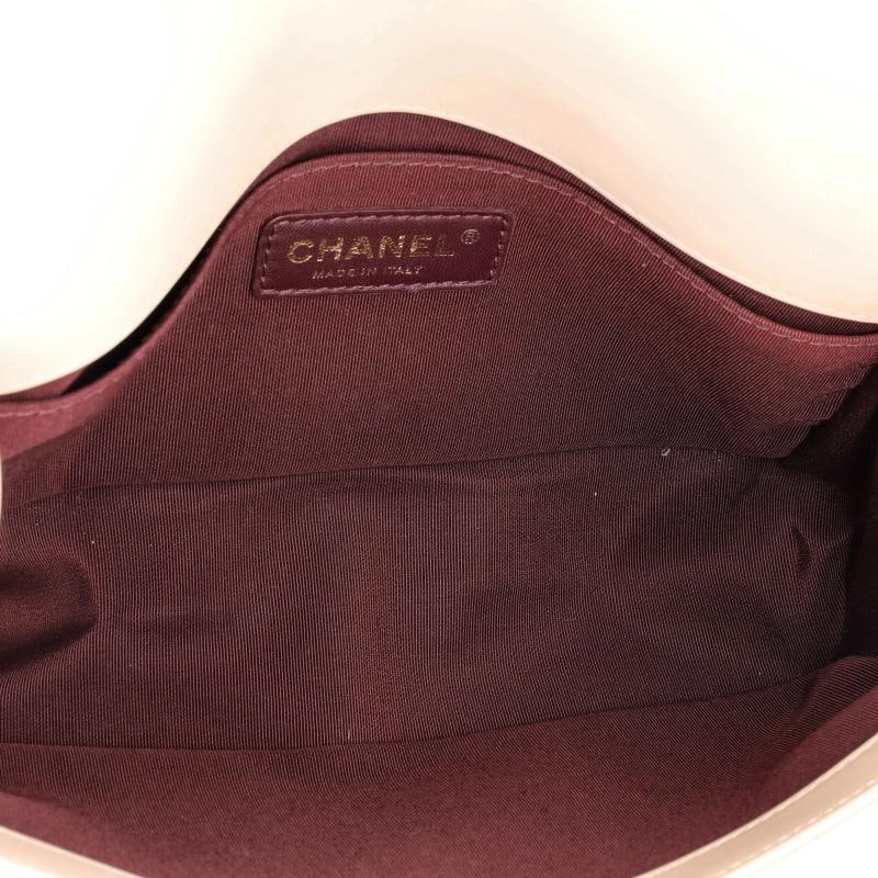 Chanel Boy Flap Bag Chevron Caviar and Calfskin Old Medium - 5