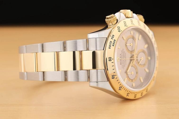 2003 PAPER ROLEX DAYTONA COSMOGRAPH 116523 GRAY 18K GOLD STEEL 40MM WATCH - 9