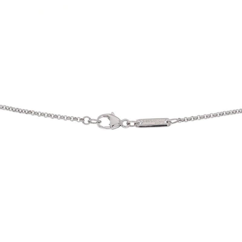 Chopard Happy Diamonds 3 Diamonds Drop Pendant Necklace 18K White Gold - 3
