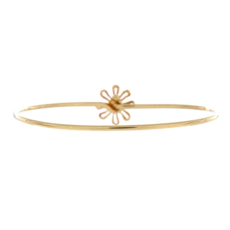 Tiffany & Co. Paloma Picasso Daisy Bangle Bracelet 18K Yellow Gold - 3